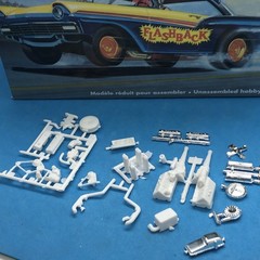 Ford 312 ENGINE 3in1 STK Supercharger Hilborn NO Headers 1:25 LBR Model Parts