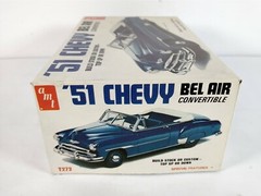 ’51 Chevy Bel Air Convertible AMT 1:25 Model Kit # T272 Sealed Parts Bags