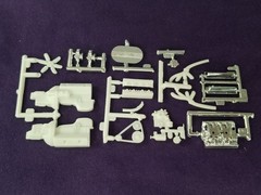 1969 Ford Torino 428 V8 CJ ENGINE TRANSMISSION from AMT 1:25 Model Kit 69