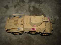 Built Vehicle/Tank 6 inches long Well Built & Painted Excellent Cond Nice Detail
