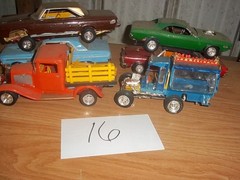 Model Car Junkyard/Parts Lot Salvage Built Plastic Models #16