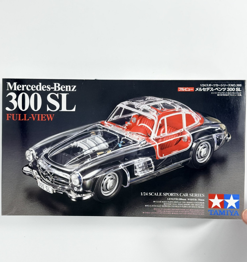 TAMIYA 1/24 Mercedes Benz 300SL FULL VIEW Item24366 from Japan