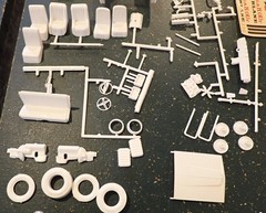 AMT 1968 Ford Fairlane Torino GT model kit unbuilt 60s issue screw bottom