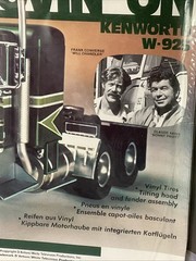 AMT KENWORTH Movin On W-925 Model Kit 1/25 Sent Truck Cab Model Kit 6643