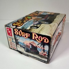 Vintage Surf Rod Street Rod AMT Model Car Kit 1/25 Scale – Incomplete