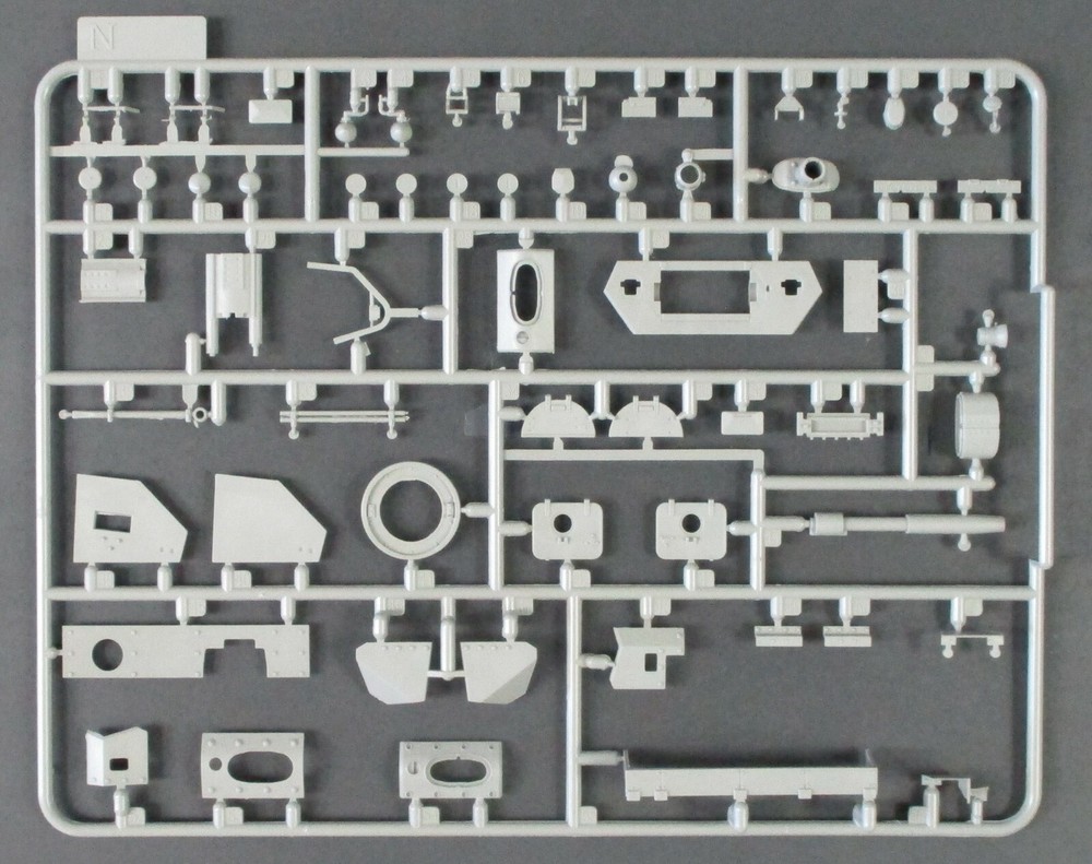 Border Models 1/35th Scale Pz Kpfw IV Ausf F1 – Parts Tree N from Kit No. BT-003