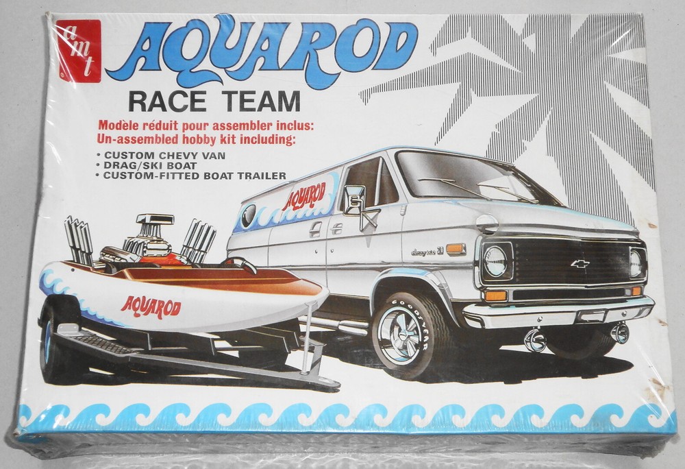 ORIGINAL AMT AQUA ROD RACE TEAM 1/25 sealed
