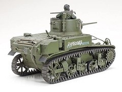 Tamiya 1/35 M3 Stuart Light Tank Late Type Military Plastic Model Kit 35360