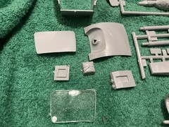 1 25 scale model parts 1933 Willys Coupe Engine Block,exhaust More Lot Only