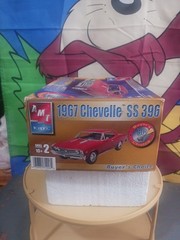 1/25 1967 Chevelle S.S. 396 !Amt Open Box ! Missing Decal Sheet !