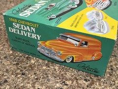 GALAXIE 1948 CHEVY SEDAN DELIVERY FACTORY SEALED INSIDE KIT!! CIRCA 1998! VMCP!