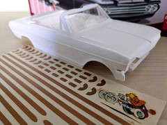**RARE! *ORIGINAL VINTAGE AMT 1962 CHEVY II NOVA CONV KIT *COMPLETE *SUPER NICE!