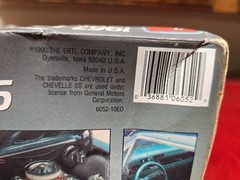 VINTAGE MODEL KIT -AMT 1990 # 6052 1967 CHEVELLE SS 396 OPEN. SEALED PARTS