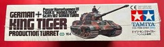 Tamiya 35164 German King Tiger II Tank Production Turret 1/35 Konigstiger SEALED