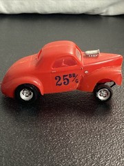 Vintage Built Monogram Boss Willys Gasser Model Kit 6702