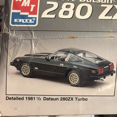 🏁Amt 1981 (1/2)🏁Datsun 280 ZX Turbo💨 Model Kit Factory Sealed