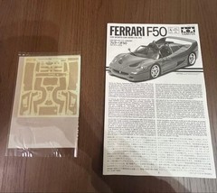 Lot of 3 Tamiya 1/24 Ferrari Kits – Enzo Red/Yellow & F50 – Unopened Vintage