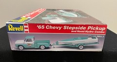 Revell 1996 1:25 ’65 Chevy Stepside Pickup & Hemi-Hydro Combo #85-7249 Skill 2
