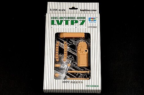 Trumpeter USMC Amphibious Armor LVTP7 – Plastic Model Military Vehicle Kit