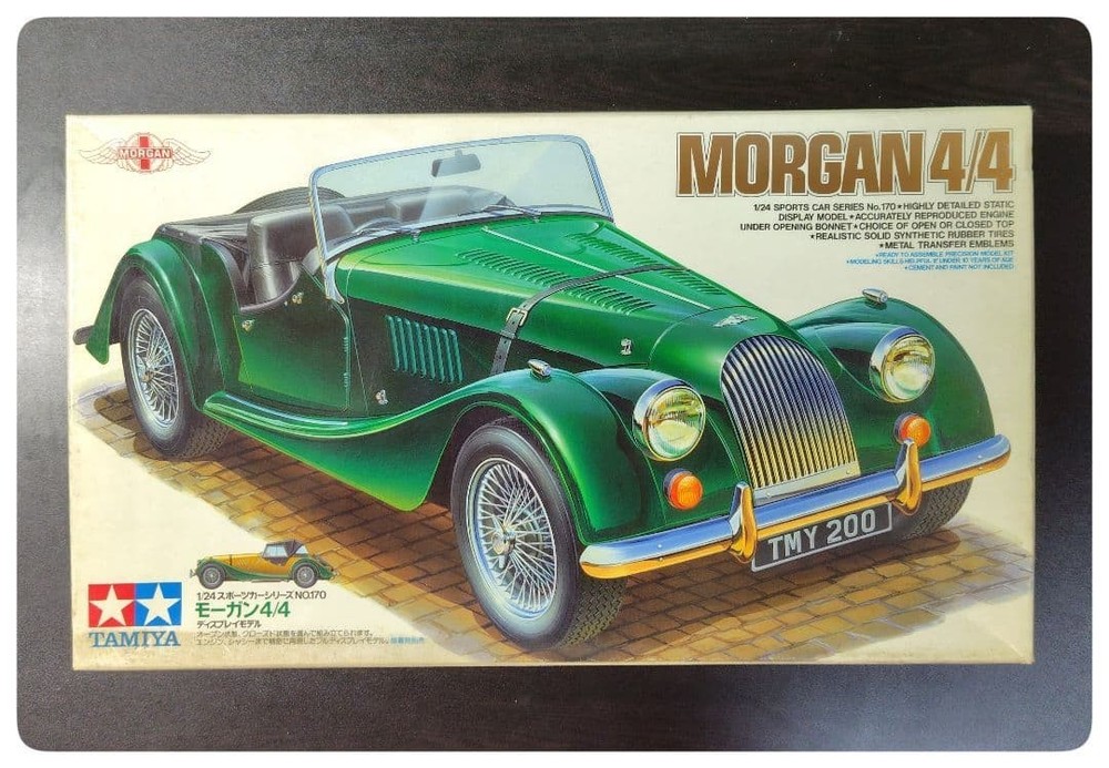 Tamiya Morgan 4/4 Sports Car Series 1/24 Scale Plastic model 1996 Japan Used JP