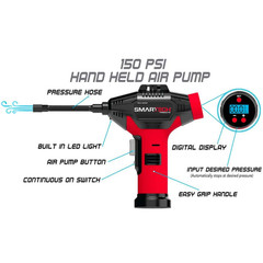 Power Kit TECH-5000P Vehicle Jump Starter and Power Bank with Accessories + Air