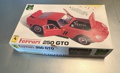 Vintage Protar Ferrari 250 GTO 1:24 Model Kit Mod 205 Made In Italy Complete