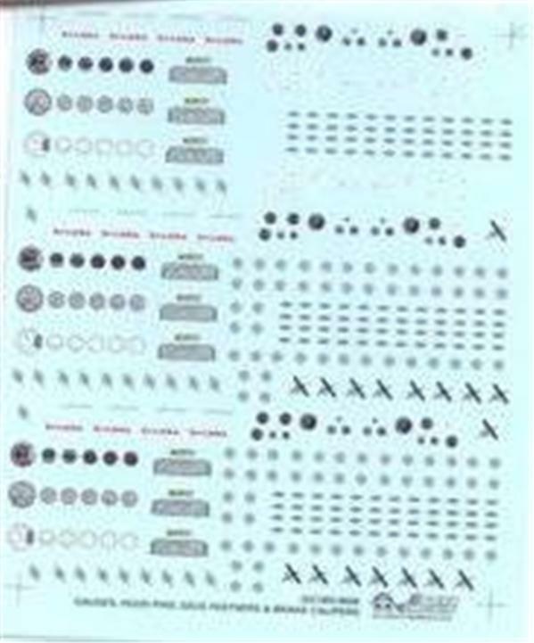 Slixx 8006 Goodies Mini Sheet #1 decal