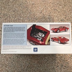 Revell ’69 Corvette Coupe 1:25 Plastic Model Kit Skill 2 #85-2866