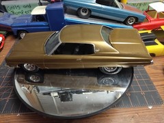 Vintage MPC 1973 Chevy Caprice Pro Street 1/25 Built Model Car Nice Adult Built
