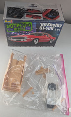 Revell 85-2158 69 Shelby GT-500 2’n1 1:25 Model Kit Box Parts Lot