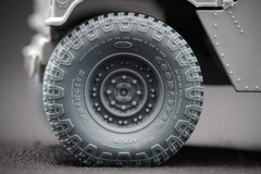 HMMWV MT/R 24-bolt Sagged wheel set (3d printed) 1/35 ScaleX WM 35001S