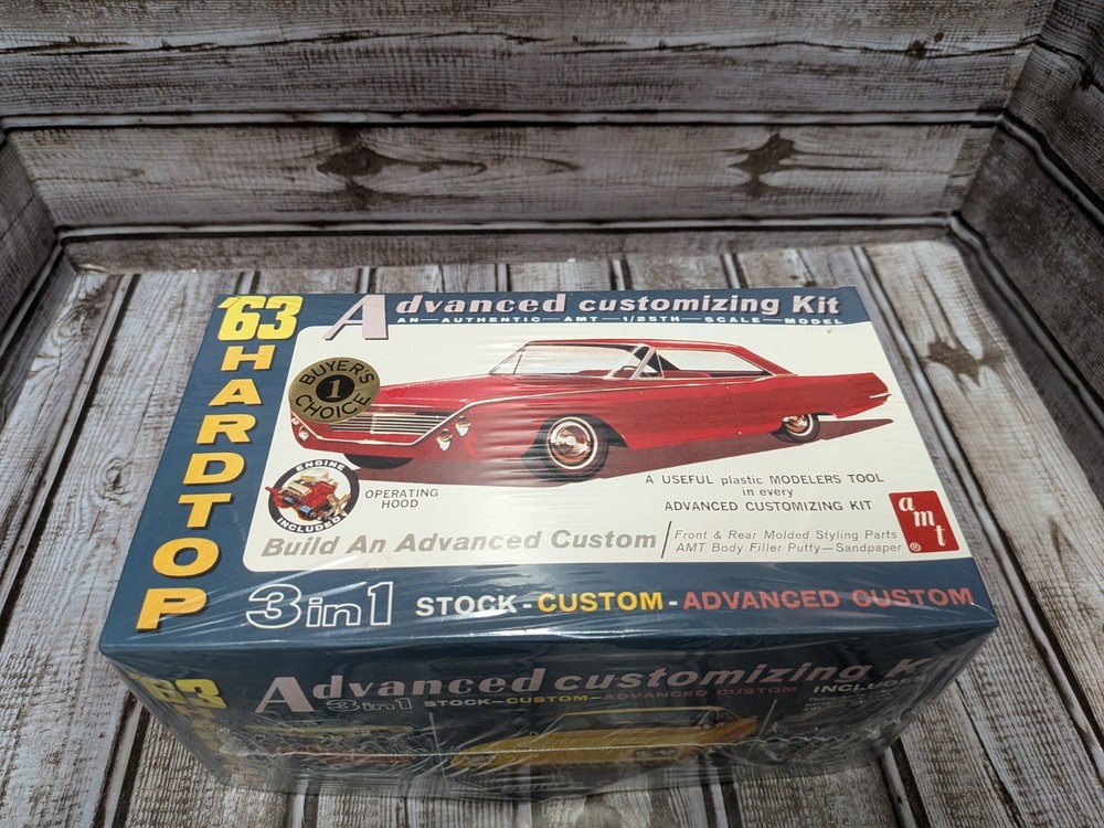 AMT ’63 Ford 500 XL Customizing Model Car Kit Sealed