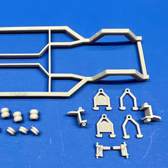 V0 C1500 Drop Kit Frame Chassis w/ Suspension for Chevy Kits 1/25