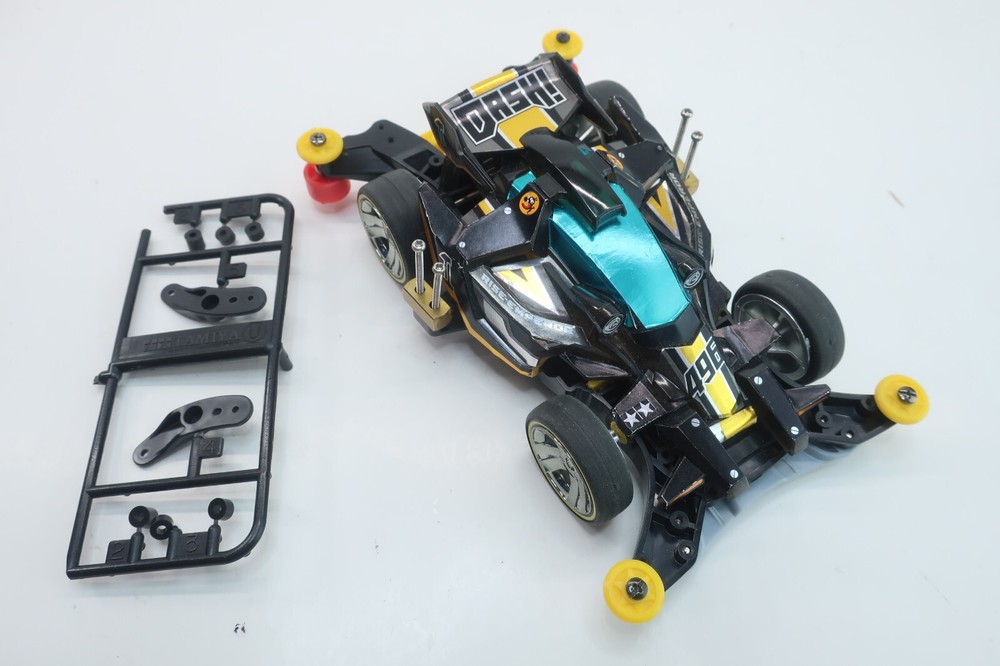 Tamiya Racer Mini 4WD Black Special Rise Emperor MA Chassis – Please Read