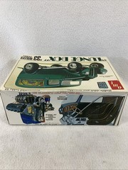 Vintage 1970s AMT “Lunge Box” ‘33 Willys Panel Plastic Model Kit T210 (started)