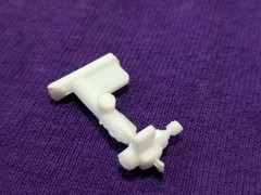 57 Chevy Bel Air 2DR sedan STEERING BOX #395 from Revell 1:25 Model Kit 1957