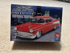 AMT ERTL 1957 CHEVY Hard Top Boyd Coddington American HotRod Model Kit-open box