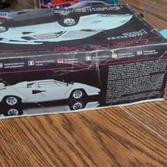 Monogram 1:24 Lamborghini LP500S Plastic Model Kit White Exotic Car Series 2769