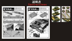 1/35 Russian KV-2 Heavy Tank Photo-etched Super Upgrade Kit for Tamiya 35375