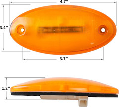 Marker Lights LED Top Roof Lamps Light Fit for International Prostar, Durastar,
