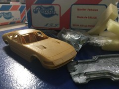 RECORD MRF 1970 FERRARI 365 GTB/4 DAYTONA ~ 1/43 SCALE RESIN KIT/CAR UNBUILT new