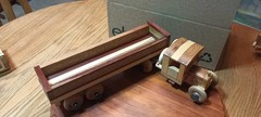 Vintage 1930’s Wooden English Truck With (7) Trailer Options US Seller