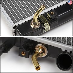 DNA Motoring OEM-RA-1570 OE Style Full Aluminum Core Direct Fit Radiator