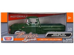 Motormax 79385GRN 1/24 1958 GMC 100 Wideside Pickup Truck Green