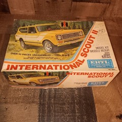 Vintage ERTL 1976 International Scout II No. 8021 Please Read 1/25th Scale