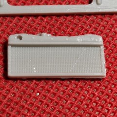 Radiator 1966 Ford Mustang 1:25 scale model car part AMT