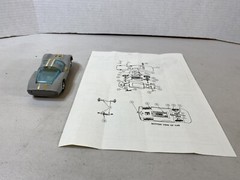 Strombecker Porsche Carrera GTS 904 slot racing car racer toy model manual 17B64