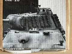 Modelkasten SK-15 1/35 Panther Late Model Spare Track Set – Plastic Military Tan