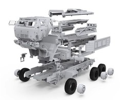 MENG 72-004 1/72 U.S. M142 ‘HIMARS’ High Mobility Artillery Rocket System model