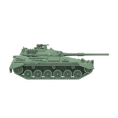 Unpainted 1/160 N SCALE Railway Military Model Kit Argentina TAM Medium Tank